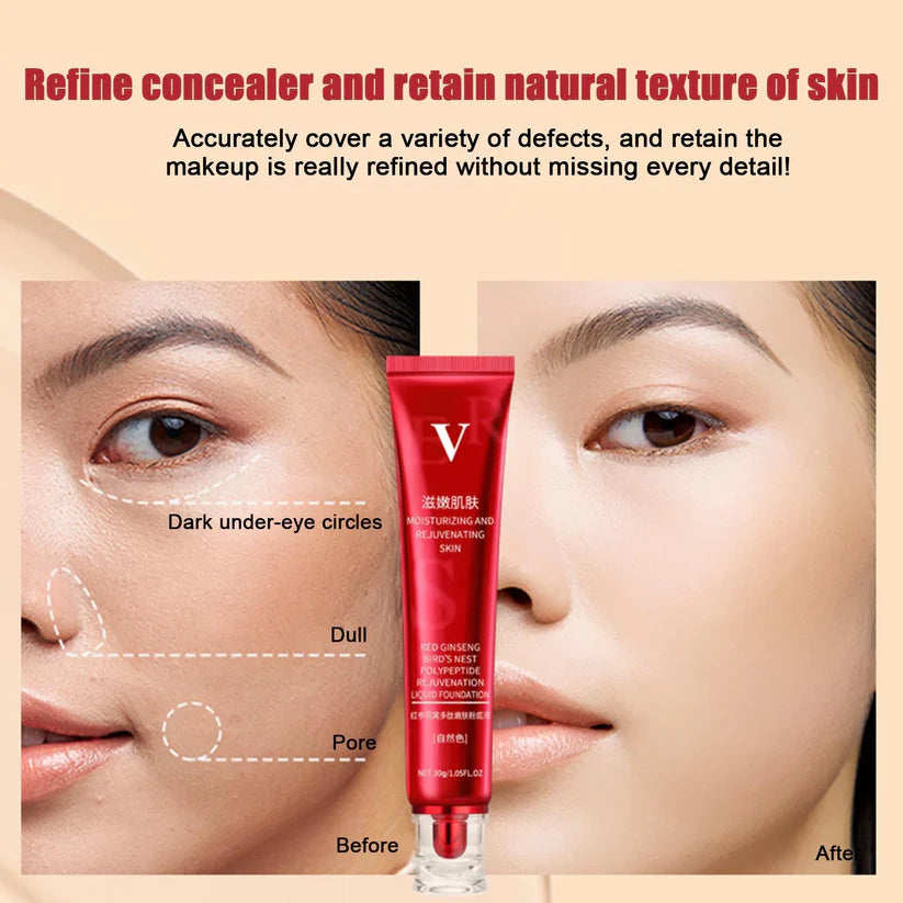 FV Foundation, Oil Absorb Liquid Foundation | Best Tube Foundation 30g